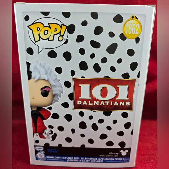 Cruella De Vil (1996) Funko # 1662 (Nib)  With Pop Protector - Picture 7 of 7